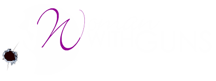 Woman with Guns Logo